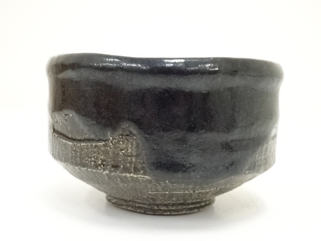 道具 ] - 道具 福井楽印造 織部黒茶碗（共箱） | ネットショップ圭